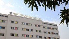 Trường Tiểu học - THCS - THPT Newton ở Bắc Từ Liêm, Hà Nội. Ảnh: Thùy Linh