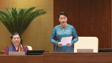 Chủ tịch Quốc hội Nguyễn Thị Kim Ngân điều hành phiên chất vấn của Quốc hội chiều 6-6.