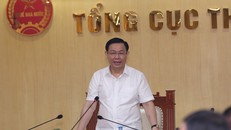 Phó Thủ tướng Vương Đình Huệ phát biểu tại cuộc làm việc - Ảnh: VGP/Thành Chung