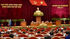 Hội nghị Trung ương 14, khóa XII. Ảnh: VGP/Nhật Bắc