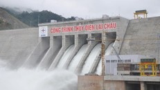 Công trình thủy điện Lai Châu. Ảnh: Báo Đầu tư.
