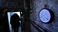 Lối vào công trình hạt nhân tuyệt mật 816 của Trung Quốc. Ảnh: AFP