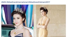 Fanpage của Miss Grand International xác nhận thông tin Huyền My dự thi. Ảnh: Facebook.