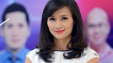 Bà Lê Bình tại sự kiện ra mắt VTV24. 