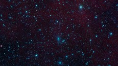 Một cụm siêu đám thiên hà trong ảnh chụp hồng ngoại của NASA. Ảnh: NASA.