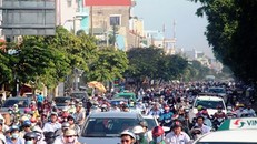 Xe máy đang bị cho là thủ phạm gây kẹt xe