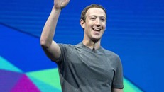Đồng sáng lập kiêm CEO Facebook - Mark Zuckerberg. Ảnh: AFP