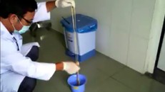 Sán xơ mít dài hơn 10 m trong bụng người đàn ông 35 tuổi. Ảnh: Bệnh viện cung cấp.