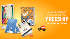 Freeship dù chỉ mua một cuốn sách