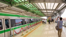 Dự án đường sắt đô thị Cát Linh-Hà Đông mở cửa cho người dân tham quan.
