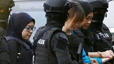 Đoàn Thị Hương trong một phiên tòa. (Nguồn: Malaysia Online)