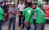 Tài xế GrabBike hỗn chiến ở bến xe Miền Tây, cảnh sát nổ súng trấn áp