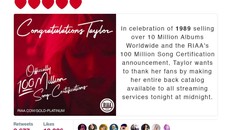 Taylor Swift gây "sóng gió" trong ngày trở lại của Katy Perry.