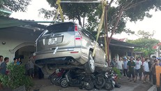 Hiện trường vụ tai nạn ngày 25/6. 