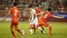 Công Phượng đã thi đấu ấn tượng ở trận gặp U22 Hàn Quốc. (Nguồn: Tuoitre.vn)