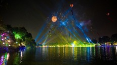 Tối 8/8, ở 5 thành phố lớn của Việt Nam sẽ đồng loạt trình diễn ánh sáng chào mừng kỷ niệm 50 năm ASEAN (ảnh minh họa: Công Bính)