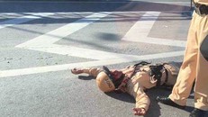 Hiện trường vụ việc.