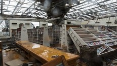 Thiệt hại của Harvey có thể lên tới hàng chục tỷ USD. Ảnh: Bloomberg