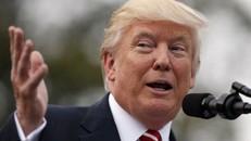 Tổng thống Mỹ Donald Trump. (Ảnh: AP)