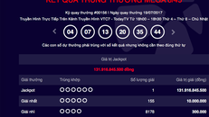 Tìm ra người trúng vé số Vietlott trị giá 132 tỷ đồng ở Vũng Tàu