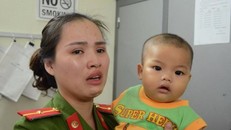 Bé trai bị bỏ rơi trong nhà nghỉ được nữ Thiếu úy công an cưu mang