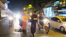 Lực lượng công an Hà Nội ra quân kiểm tra, trấn áp tội phạm toàn thành phố