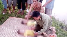 Nghệ An: Rửa chân dưới ruộng, 2 cháu bé tử vong do đuối nước