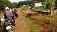 Hiện trường xảy ra vụ án. Ảnh: Tuổi trẻ