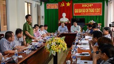 Họp báo do Ban Tuyên giáo Cà Mau tổ chức. Ảnh: Vietnamnet