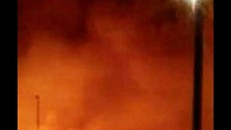 Hình ảnh ghi lại vụ nổ. Ảnh: VTC News