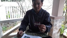 Anh Trung - chồng sản phụ bị cấp nhầm thuốc phá thai. Ảnh: PLO