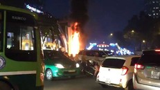 Hiện trường vụ cháy. Ảnh: Vietnamnet