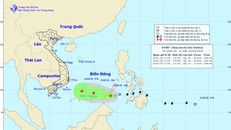 Hình ảnh đường đi của bão. Ảnh: NCHMF