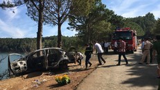 Hiện trường vụ việc. Ảnh: Dân trí