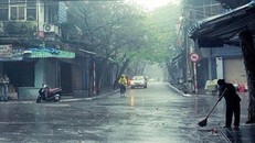Gió Đông Nam tăng cường khiến miền Bắc tiếp tục có nồm ẩm, mưa phùn