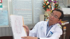 Bác sĩ cho biết tình trạng người chồng hết sức nguy kịch. Ảnh: Zing