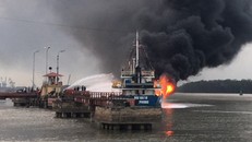 Hiện trường vụ hỏa hoạn. Ảnh: NLĐ