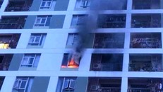 Hiện trường vụ hỏa hoạn. Ảnh: Dân trí