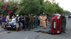 Hiện trường vụ tai nạn. Ảnh: Zing