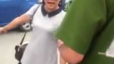 Nữ tài xế phát ngôn 'mạng người không quan trọng'. Ảnh: Tuổi Trẻ