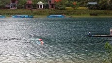 Sông Son - nơi xảy ra vụ lật thuyền. Ảnh: Dân trí