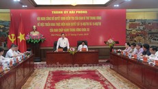 Ban Bí thư: Công bố Quyết định kiểm tra công tác tổ chức, cán bộ tại Hải Phòng