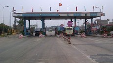 Trạm thu phí BOT Tân Đệ.