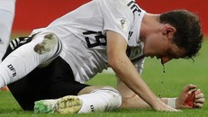 Tiền vệ Sebastian Rudy của Đức lỡ trận gặp Hàn Quốc sau khi phẫu thuật mũi