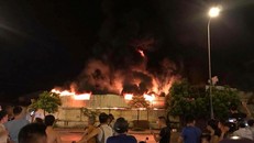 Hiện trường vụ hỏa hoạn. Ảnh: Facebook