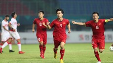 Tiền đạo Công Phượng tỏa sáng đúng lúc giúp Olympic Việt Nam lọt vào Tứ kết ASIAD 2018. Ảnh: VnExpress