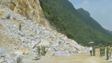 Hiện trường vụ tai nạn. Ảnh: Báo Cao Bằng