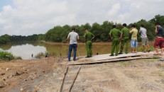 Hiện trường nơi phát hiện thi thể. Ảnh: SGGP