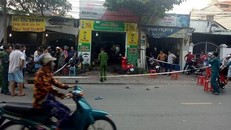 Hiện trường vụ án mạng. Ảnh: VOV