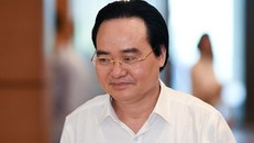 Bộ trưởng GD%ĐT Phùng Xuân Nhạ. Ảnh: Soha